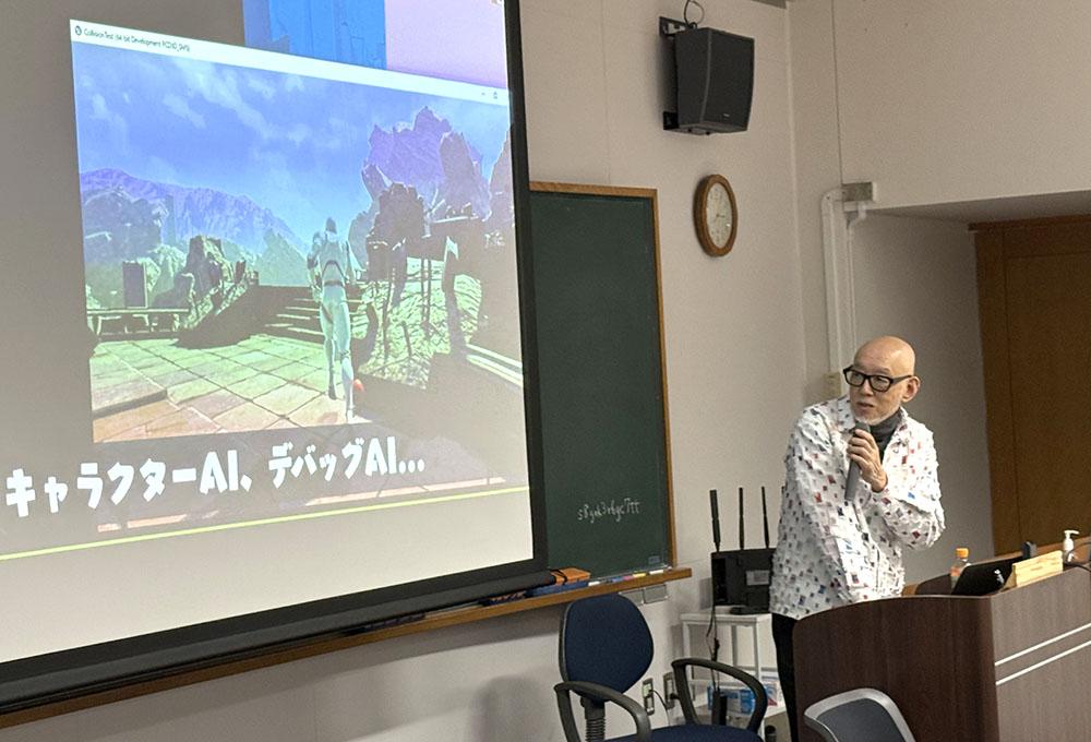 ゲームAIが指し示す創造と技術の交差点：東北大学特別講義レポート